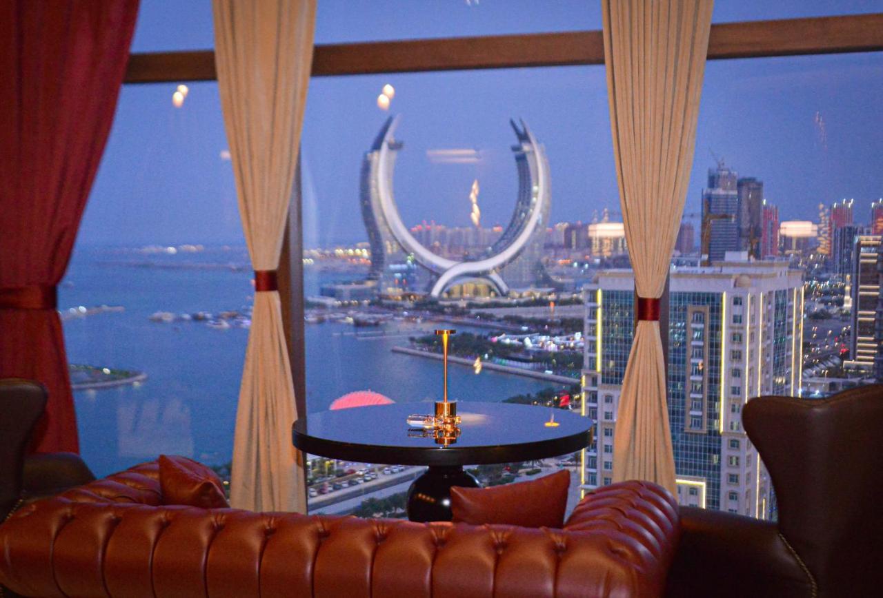 Century Marina Hotel - Lusail Екстер'єр фото View from the lounge